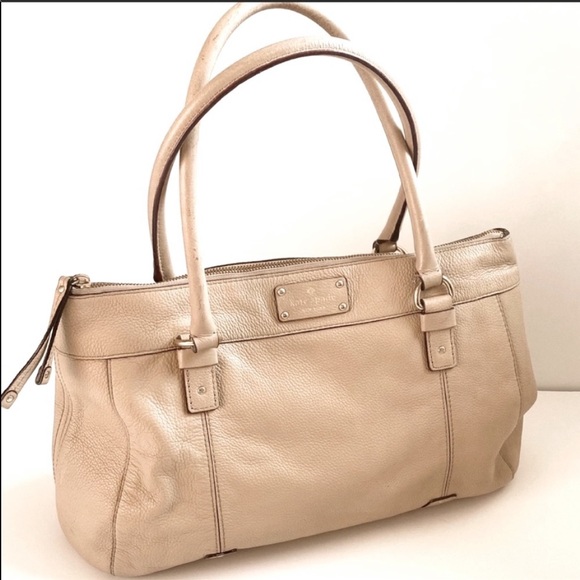 kate spade Handbags - Kate Spade Pebbled Leather Satchel